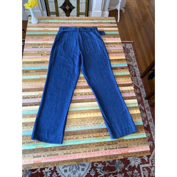 Closed Denim 28 High Waist Straight Leg Med Wash Belted Jeans Denim Milla - Picture 4 of 15